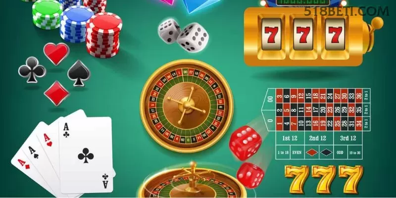 Roleta e blackjack 518bet